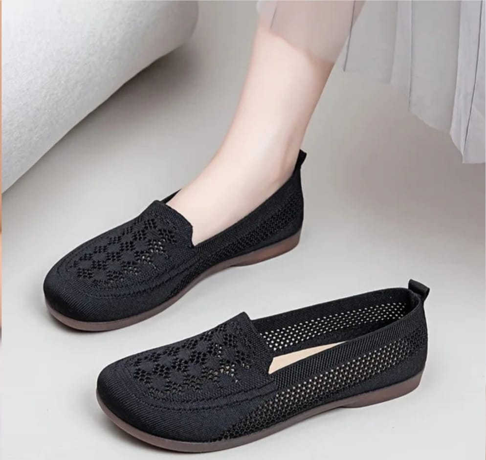 Mocasines de Malla Transparente