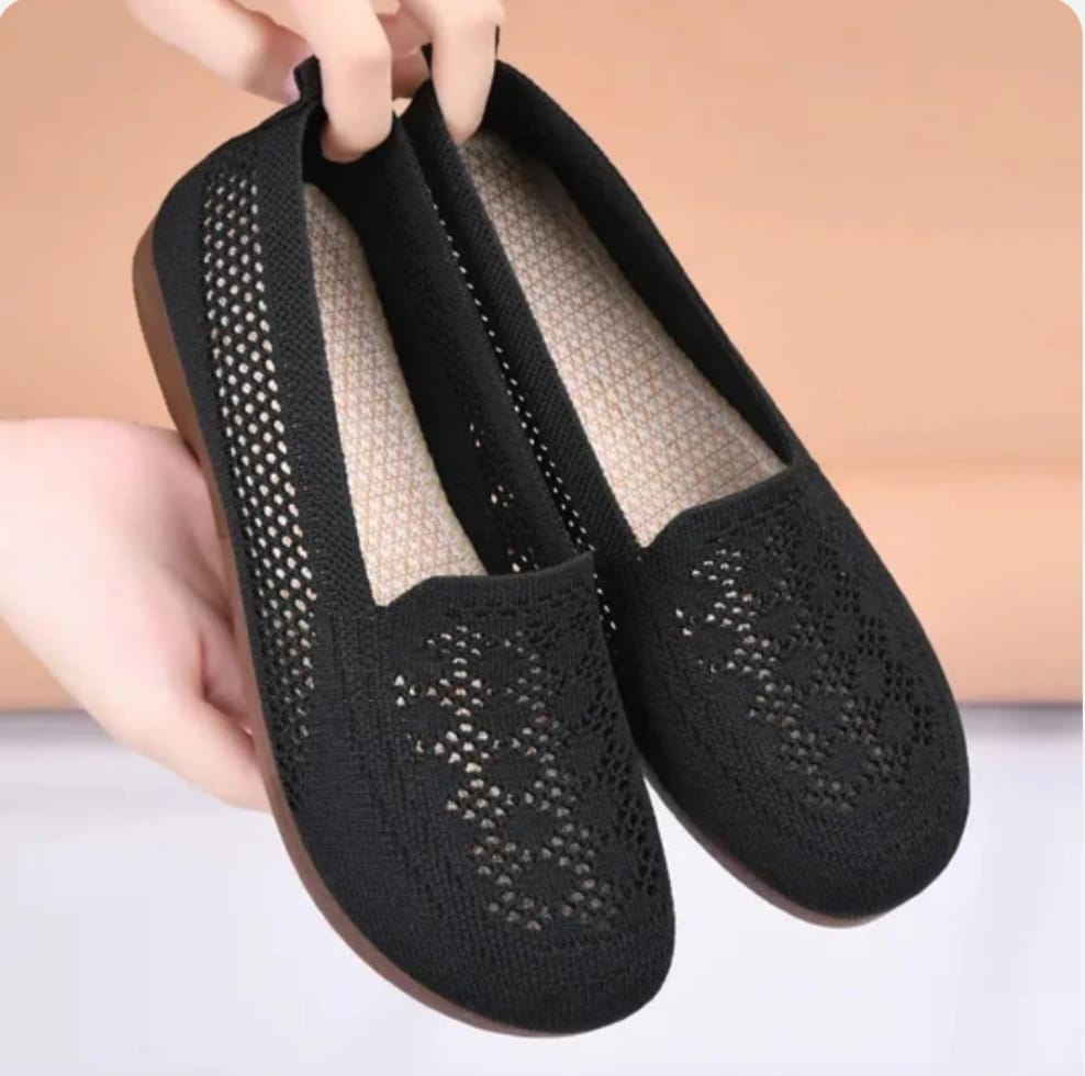 Mocasines de Malla Transparente